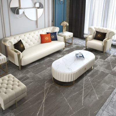 Sofagarnitur 321 posti divano imbottito divano divani Chesterfield