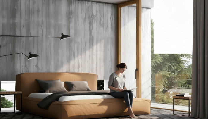 Design Letto Matrimoniale Moderno Tessuto Hotel Di Lusso Camera Da Letto Letti Struttura Del Letto