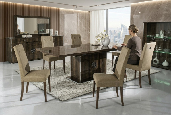 Tavolo da pranzo di lusso Tavoli sala da pranzo Tavolo moderno 160cm Nuovo