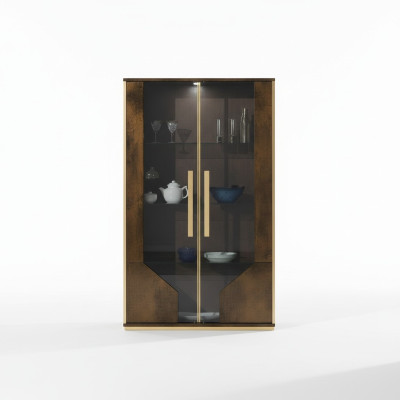Vetrina armadio vetrine soggiorno vetrine armadi design 2 porte armadio in vetro