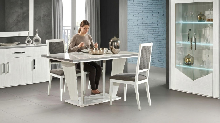 Tavolo da pranzo di lusso mobili arredamento tavolo design tavoli tavoli da pranzo bianco