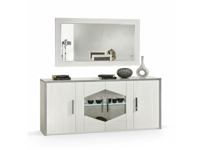 Comò stile comò armadio moderno collezione soggiorno bianco