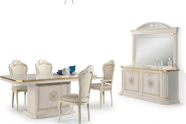 Set di mobili cassettiera specchio sideboard cassettiera classica legno moderno design di lusso