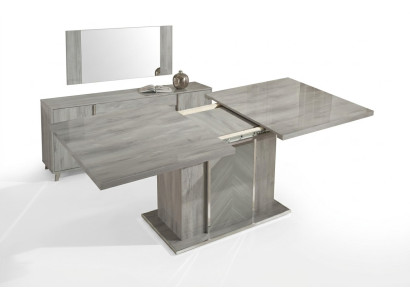 Tavolo da pranzo di lusso Tavolo allungabile in legno Design moderno per sala da pranzo Italia