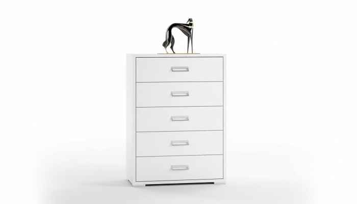 Comò design lusso mobili in legno alto armadio bianco moderno sideboard