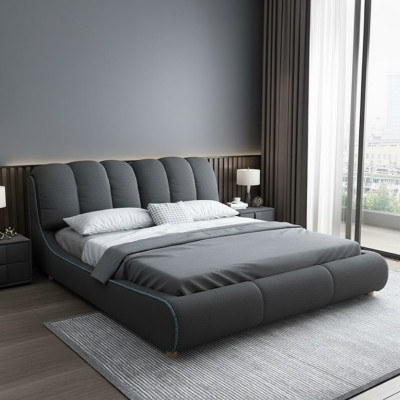 Design in legno letto moderno 180x200 camera da letto matrimoniale lusso hotel letti
