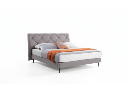 Letto 180x200cm in pelle Letti Mobili da camera da letto moderni Design imbottito