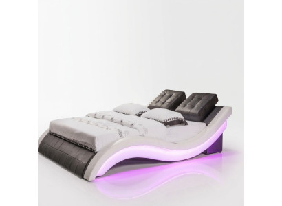 Lusso Letto Design Letti Digitali LED Mobili Camera da Letto in Pelle Matrimoniale