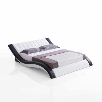 Design letto digitale Sound USB letti lusso camera da letto mobili in pelle