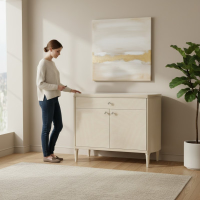 Soggiorno scaffale metallo lusso moderna credenza design mobile basso armadio.
