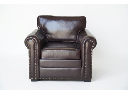 Design poltrona in pelle lusso divano televisivo 1 posto divano relax imbottito lounge nuovo