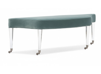 Sedia Camera Imbottitura Tessuto Moderno Design Panchine Abitativo Letto Banca