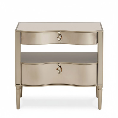 Comodino di lusso, comodino, cassettiera, consolle, cassetto aggiuntivo, design di consolle