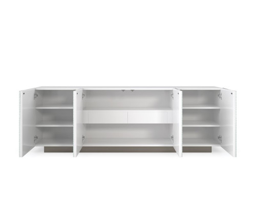 Cassettiera armadio in legno lucido xxl Grande lusso Armadio Scaffale Nuovo Comò Designer