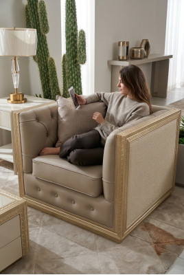 Soggiorno Relax Cuscino Poltrone Gastro Sedia Design Lounge Club Sedia Nuova