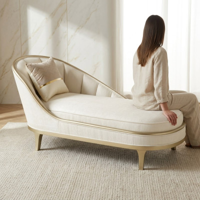 Chaiselounge Liege Chaise Soggiorno Divano Sofa Lounge Sedile Imbottito Club Mobili