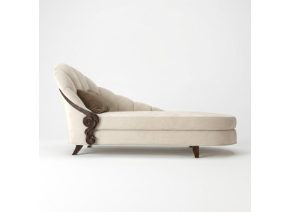 Chaiselongue Letto elegante Mobili italiani Sedie a sdraio in legno Mobili italiani