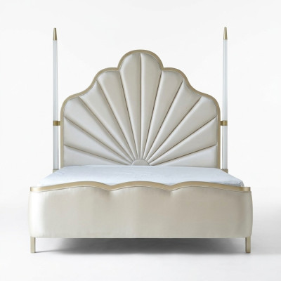 Letto in pelle imbottita camera da letto matrimoniale 180x200 Design Letto matrimoniale in pelle Letti.