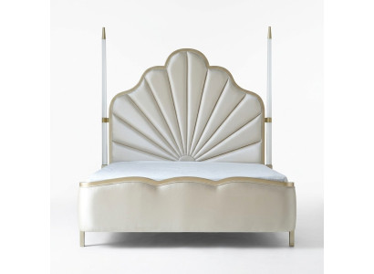 Letto in pelle imbottita camera da letto matrimoniale 180x200 Design Letto matrimoniale in pelle Letti.