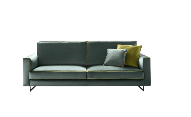 Sofà italiano Design lusso Divano imbottito Moderno Divano 3 posti alfitalia Nuovo