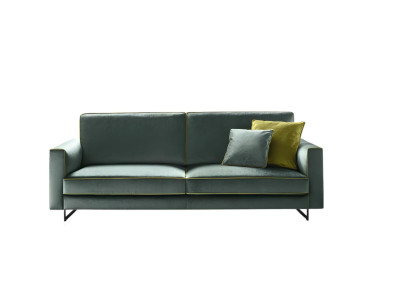 Sofà italiano Design lusso Divano imbottito Moderno Divano 3 posti alfitalia Nuovo