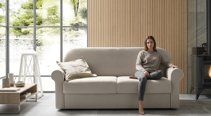 Mobili italiani Divani Divani Divani Divano in tessuto Design Divano letto alfitalia
