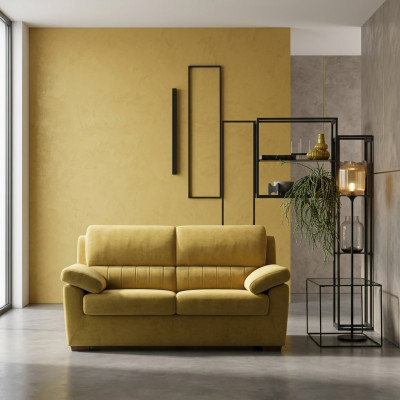Divano moderno stile italiano 2 posti telaio in legno divano soggiorno sofà alfitalia
