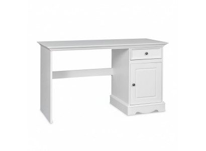 Scrivania in legno massello Scrivania in legno Mobili da ufficio Tavolo Ufficio Computer Stile rustico