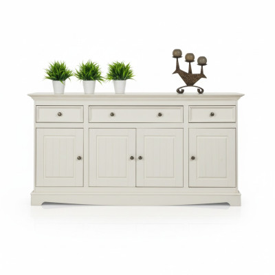 Mobiletto da casa di design in stile country, credenza, armadio, mensola in legno di lusso, comodini, credenza.