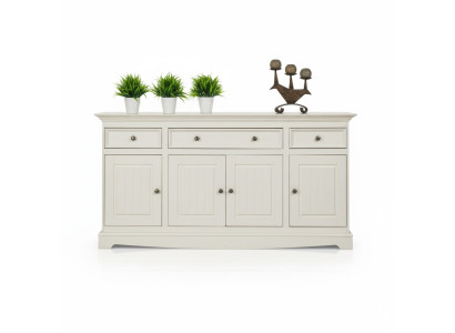 Mobiletto da casa di design in stile country, credenza, armadio, mensola in legno di lusso, comodini, credenza.