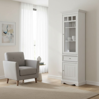 Vetrina comò Vetrine Comò Armadietto Vetro Design Armadio NUOVO