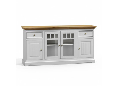 Vetrina credenza da cucina stile country scaffale credenza armadio buffet vetrina nuovo