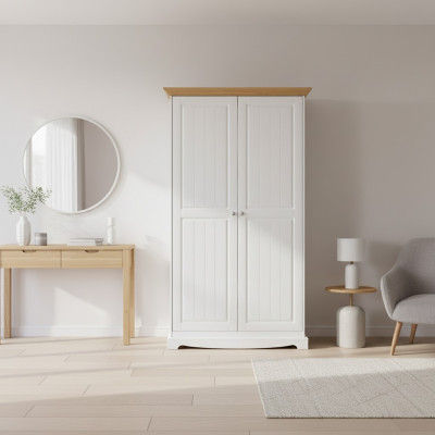 Armadio Camera da letto Armadio Design di lusso Armadi Scaffale Nuovo Legno Massiccio