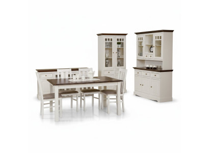 Tavoli da pranzo in stile classico, robusti da 150-197 cm, tavolo da pranzo XXL per il soggiorno.   Tavoli da pranzo in stile classico, robusti da 150-197 cm, tavolo da pranzo XXL per il soggiorno.