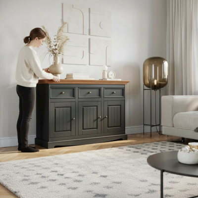 Mobili cassettiera di design in legno laccato lucido xxl Grande armadio di lusso Nuova cassettiera