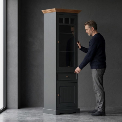 Soggiorno credenza Armadio design Mobili Cassettiera Vetrina Cassettiere Vetrine