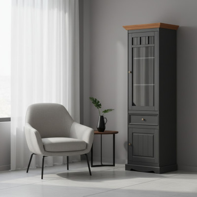 Soggiorno credenza Armadio design Mobili Cassettiera Vetrina Cassettiere Vetrine