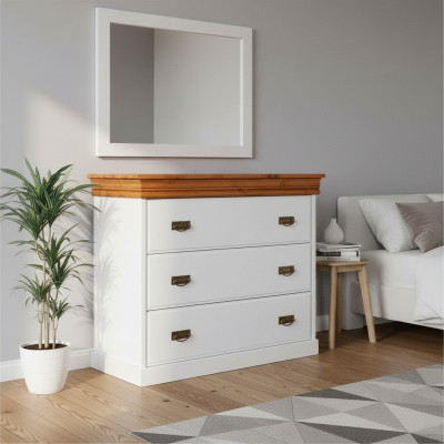 Cassettiera classica cassetti armadietto credenza legno armadi scaffale nuovo