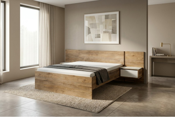 Camera da letto Moderna Mobili in Legno Nuovo Letto Imbottito Design di Lusso Letti Matrimoniali per Hotel