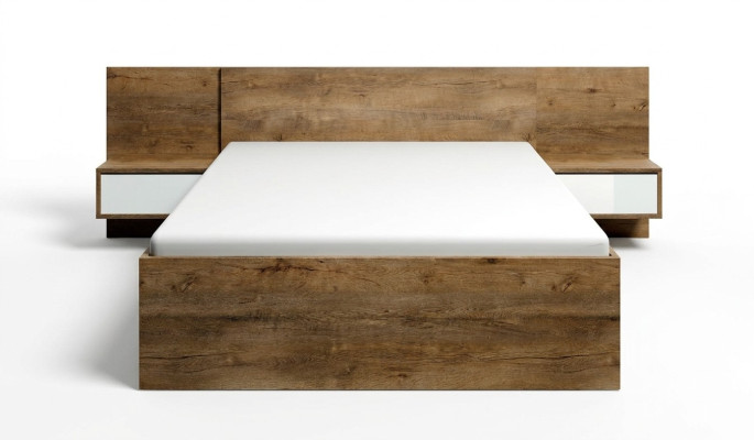 Camera da letto Moderna Mobili in Legno Nuovo Letto Imbottito Design di Lusso Letti Matrimoniali per Hotel