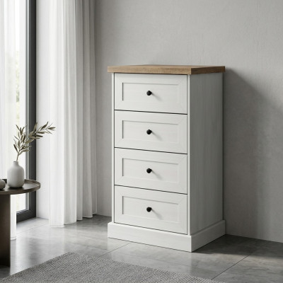 Stile casa di campagna Mobili Alto Comò Armadio Armadi bianchi Sideboard