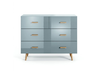 Comò in legno design armadio moderno cassettiere mobili credenza legno nuovo