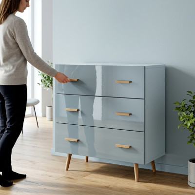 Design cassettiera armadietto alto credenza cassetti armadi cassettiere