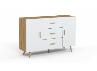 Comò scaffale 140cm armadi mensole conservazione lucida nuovo comodino buffet