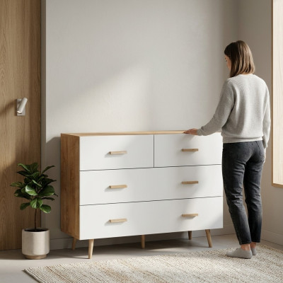 Soggiorno armadi in legno cassettiera guardaroba credenza cassettoni armadio credenza