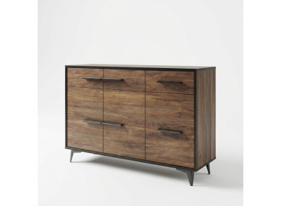 Comò Scaffale Armadio Scaffale Legno Massiccio Sideboard Design Armadi