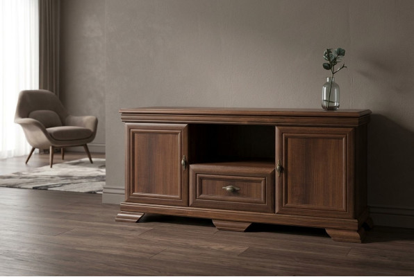 Classico mobile in legno credenza credenze mobili bassi armadietto soggiorno Nuovo