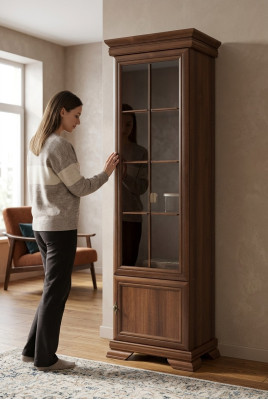 Vetrine Armadio vetrina Armadio in vetro Libri Vetrina classica Comodini