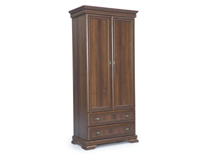 Armadio spazioso a due ante in legno per la camera da letto Parete Armadio Armadi guardaroba