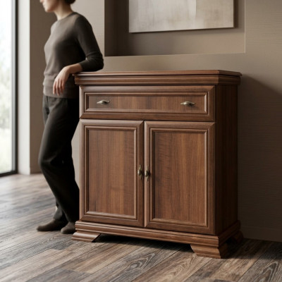 Soggiorno Credenza Mobili Massicci Armadio in Legno Armadi Comò XL Camera da Letto